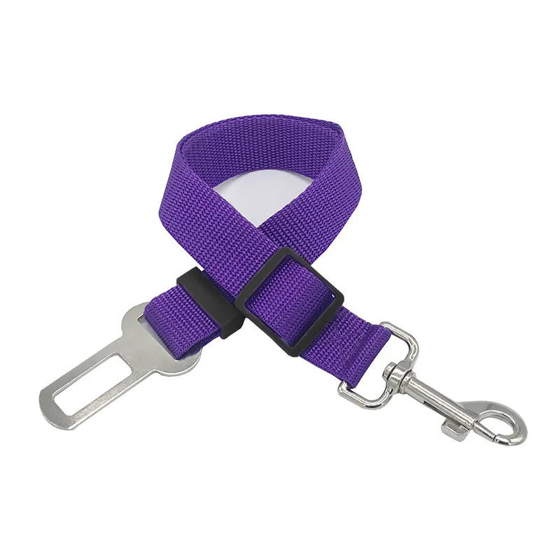 Heavy-Duty Adjustable Pet Car Seat Belt