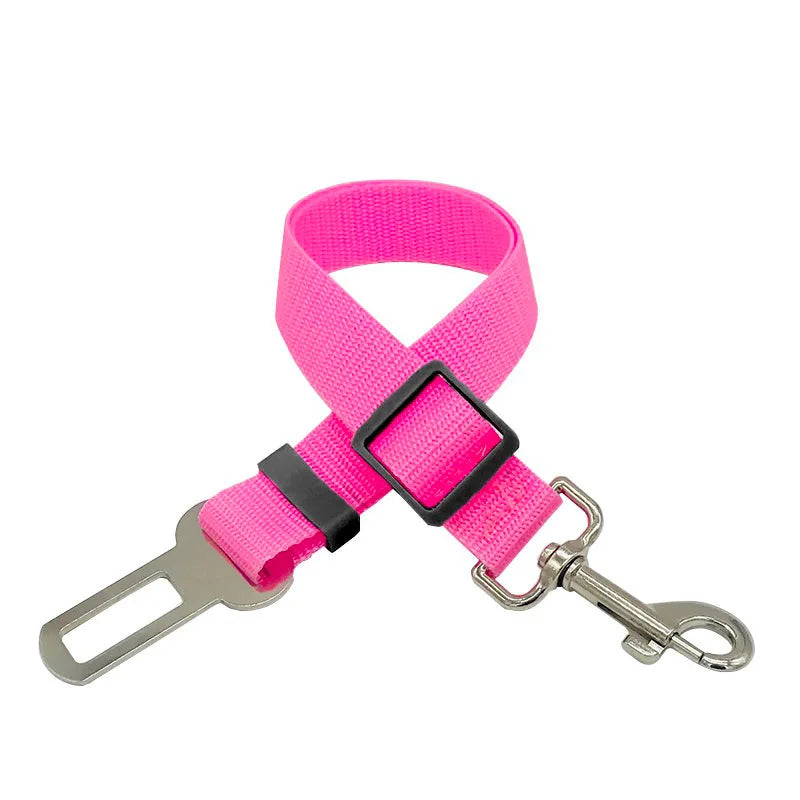 Heavy-Duty Adjustable Pet Car Seat Belt