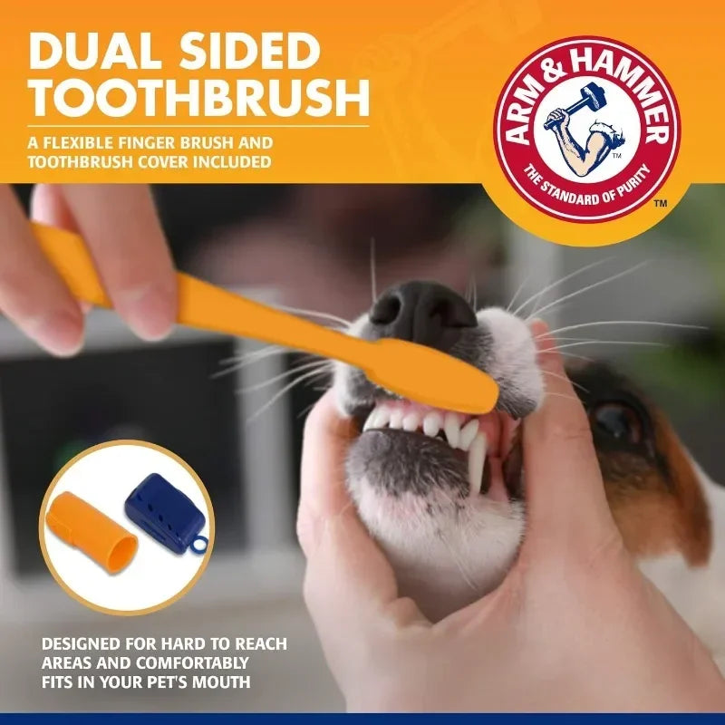 Fresh Breath Pet Oral Care Kit - Toothbrush & Paste Set