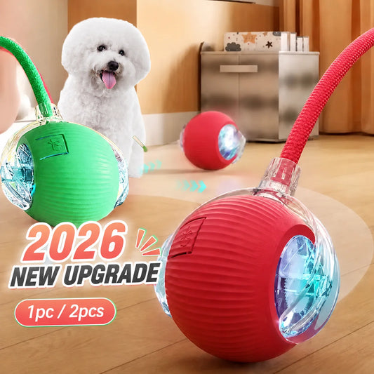 Smart Interactive Obstacle-Avoidance Dog Ball Toy