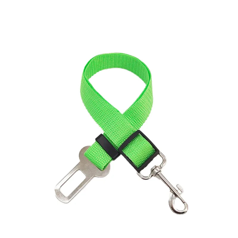 Heavy-Duty Adjustable Pet Car Seat Belt
