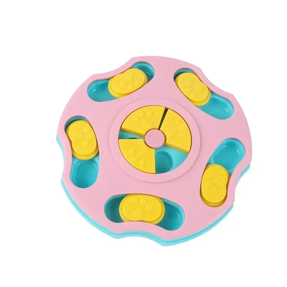 Interactive Pet Puzzle Toy - IQ Training & Slow Feeder