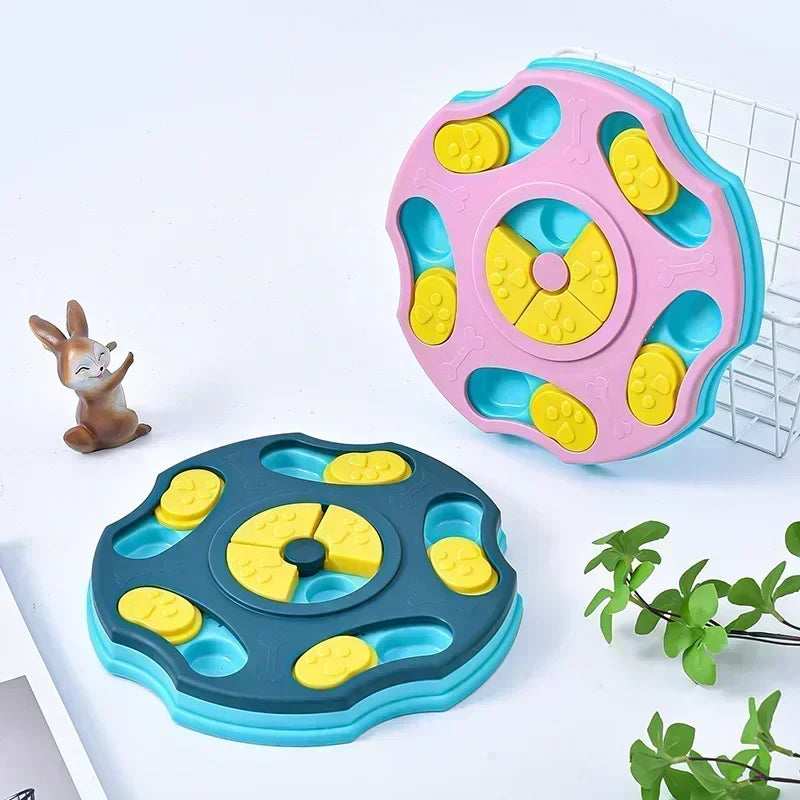 Interactive Pet Puzzle Toy - IQ Training & Slow Feeder