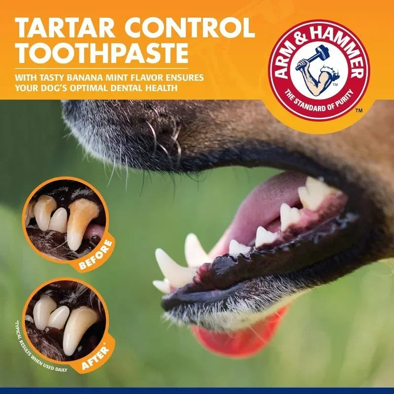 Fresh Breath Pet Oral Care Kit - Toothbrush & Paste Set
