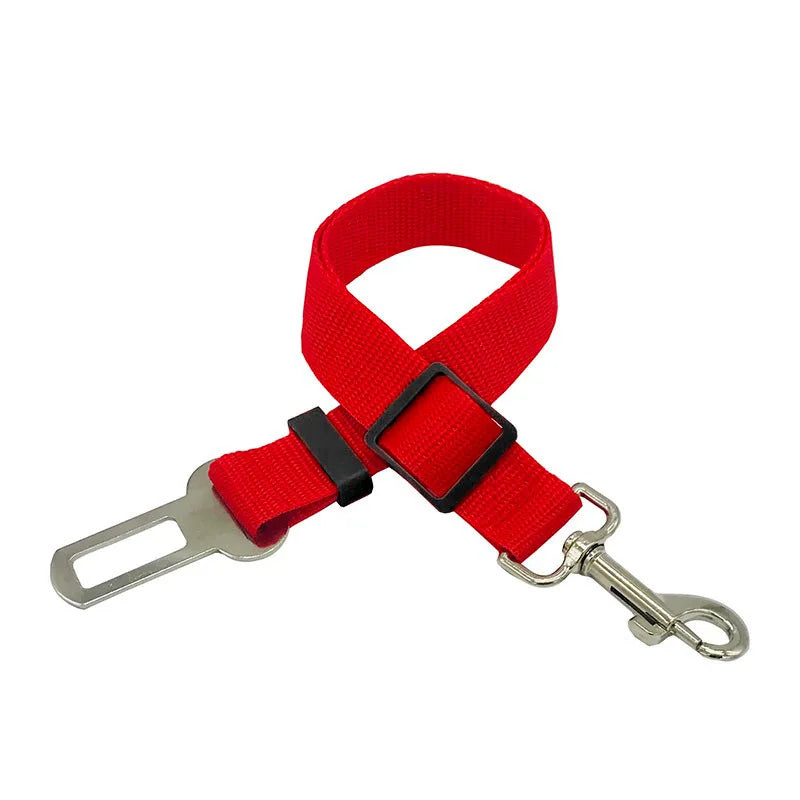 Heavy-Duty Adjustable Pet Car Seat Belt