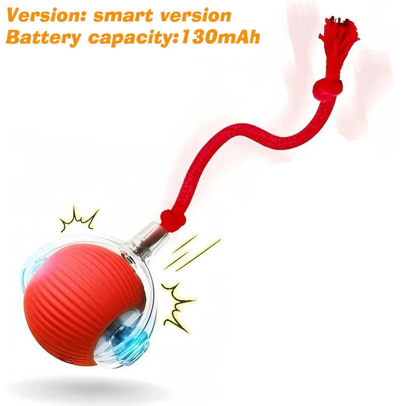 Smart Interactive Obstacle-Avoidance Dog Ball Toy