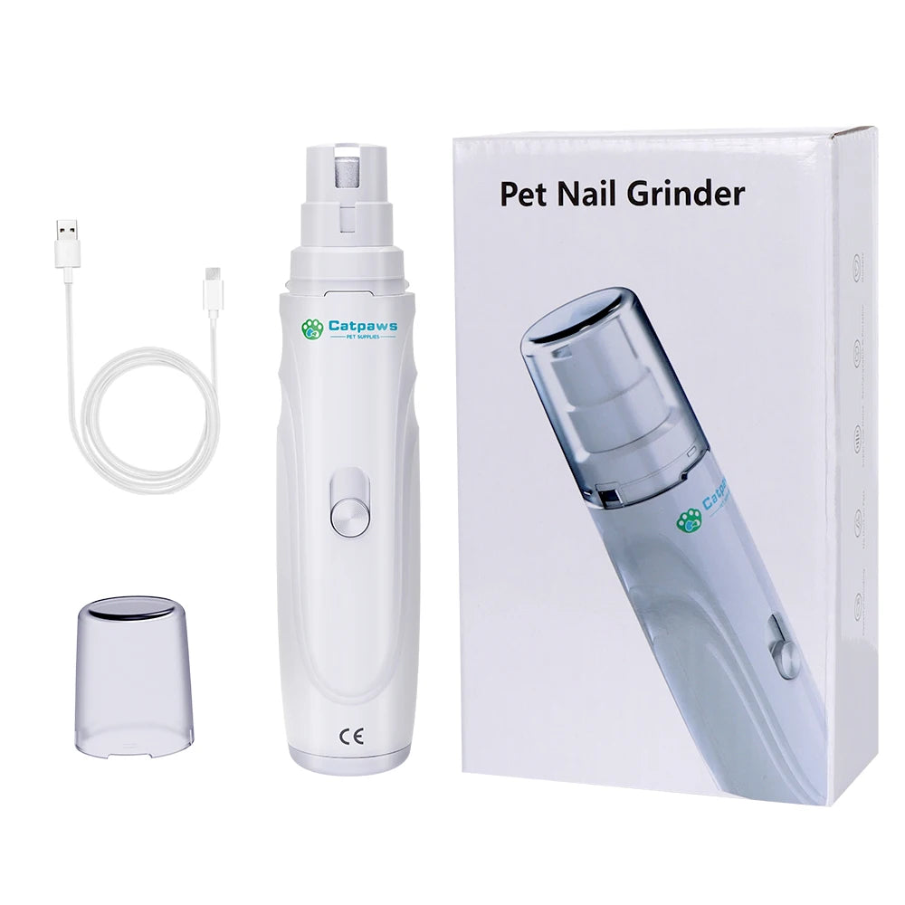 Professional Quiet Pet Nail Grinder (USB Rechargeable)