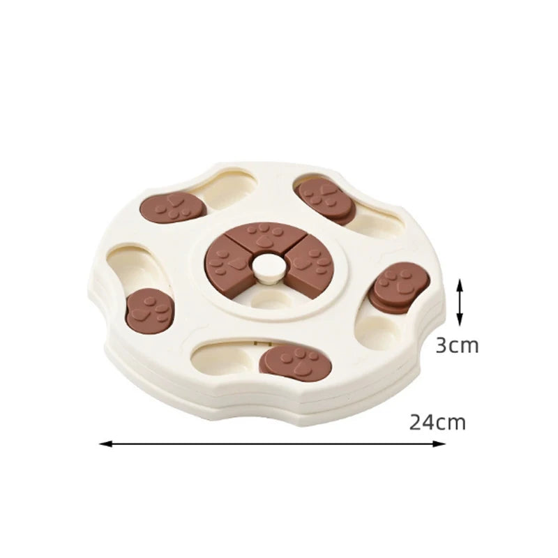 Interactive Pet Puzzle Toy - IQ Training & Slow Feeder