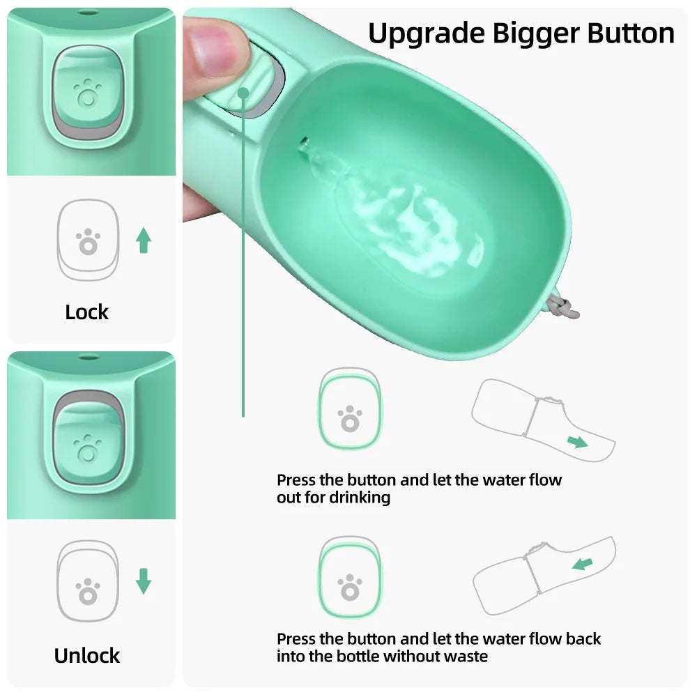GoHydro Travel Pet Bottle