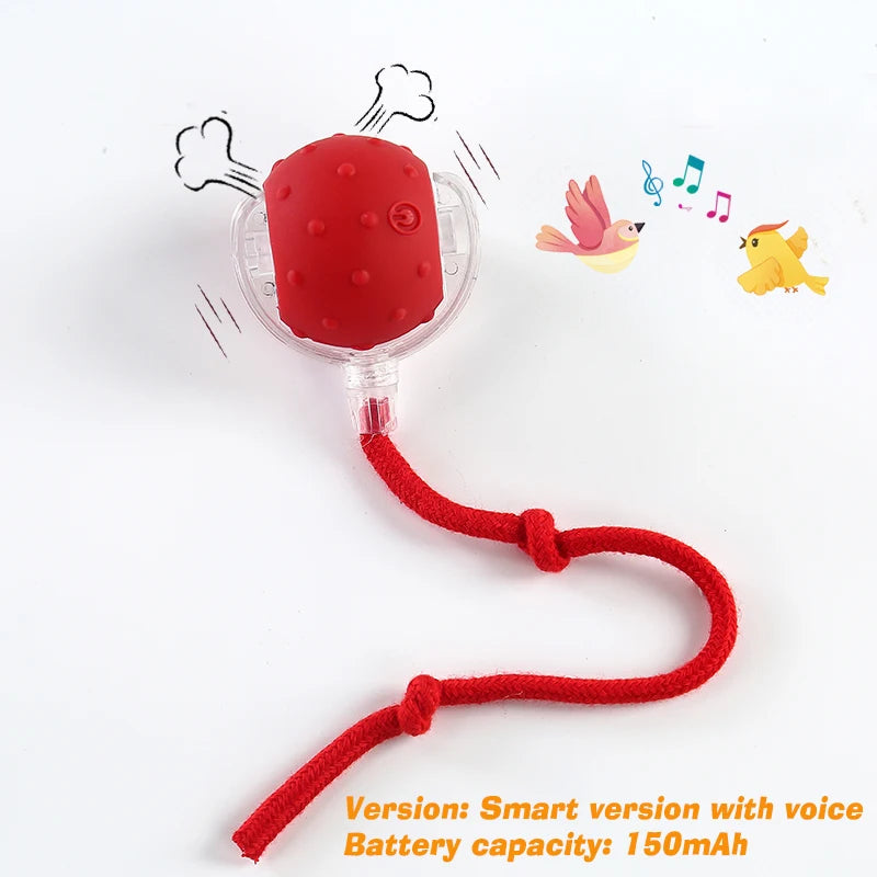 Smart Interactive Obstacle-Avoidance Dog Ball Toy