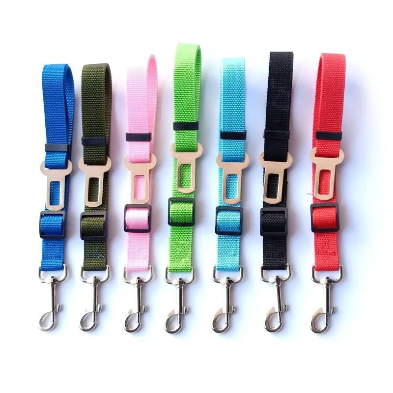 Heavy-Duty Adjustable Pet Car Seat Belt