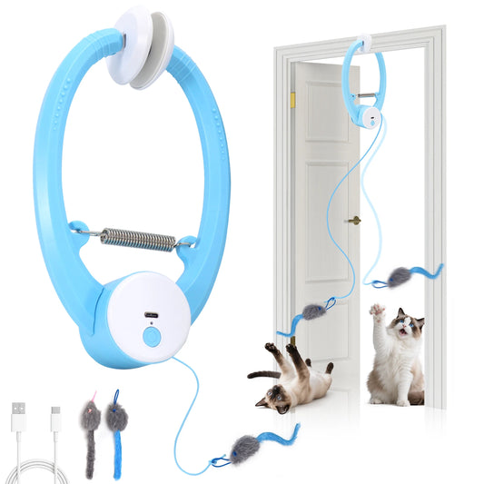 Automatic Interactive Hanging Cat Toy Set (USB Rechargeable)