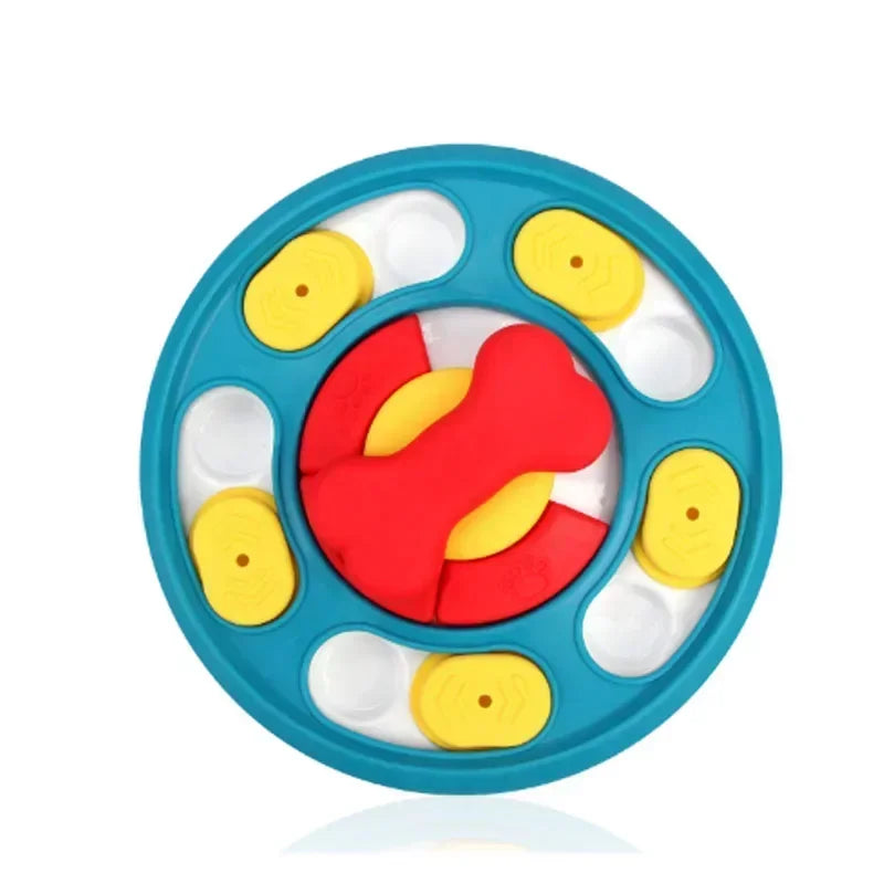 Interactive Pet Puzzle Toy - IQ Training & Slow Feeder