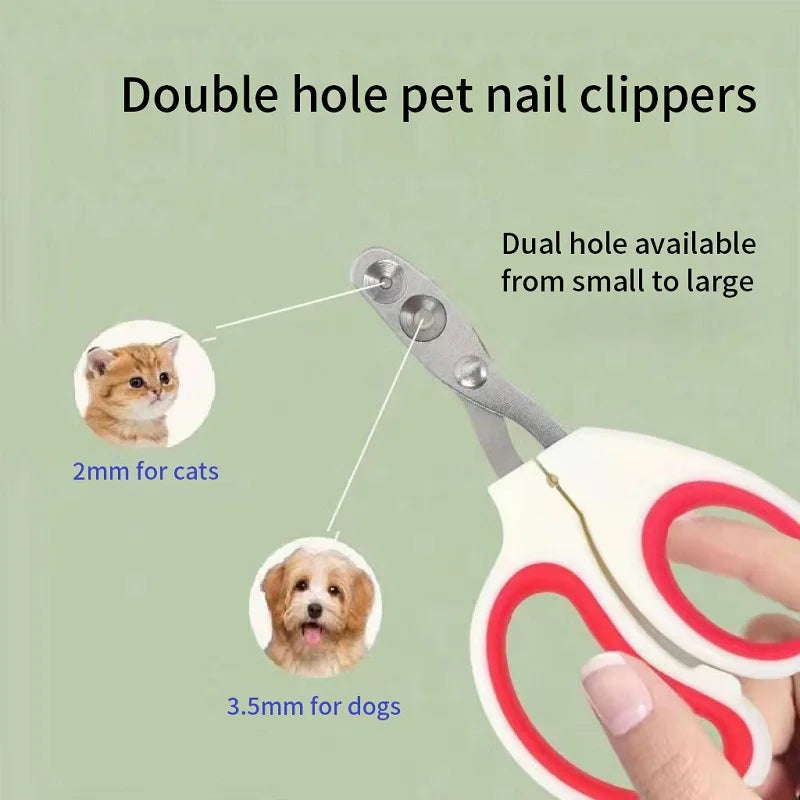 Professional Stainless Steel Pet Nail Clippers