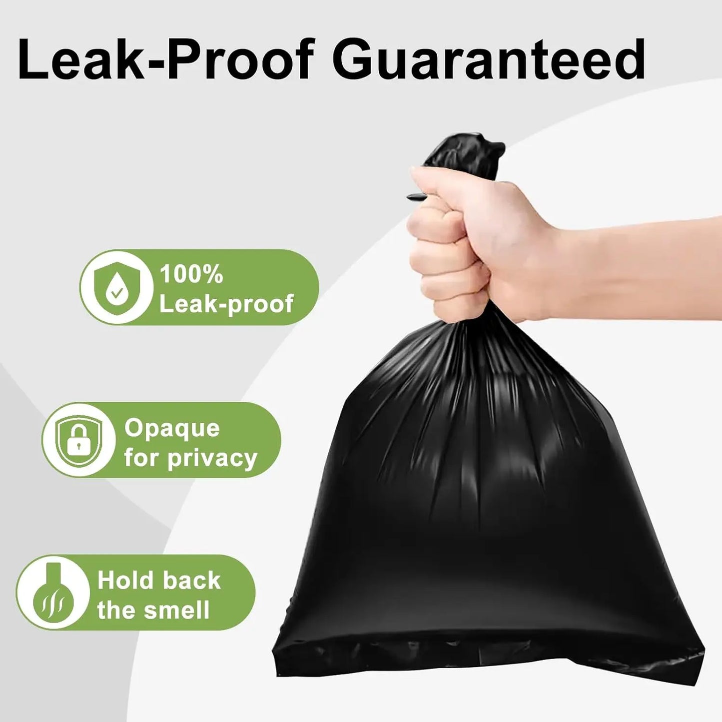 Eco-Friendly Leak-Proof Dog Poop Bags (Bulk Packs)