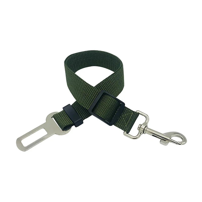 Heavy-Duty Adjustable Pet Car Seat Belt