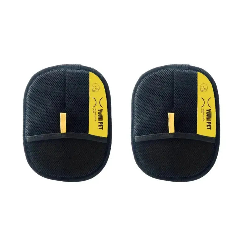 Two-Way Electrostatic Pet Hair Remover Glove & Brush Set